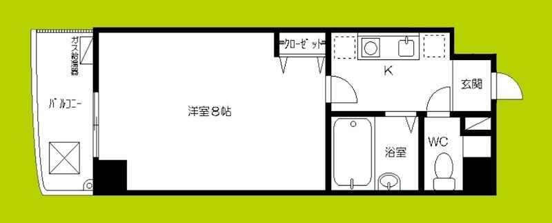 グリーンスクエア 間取り