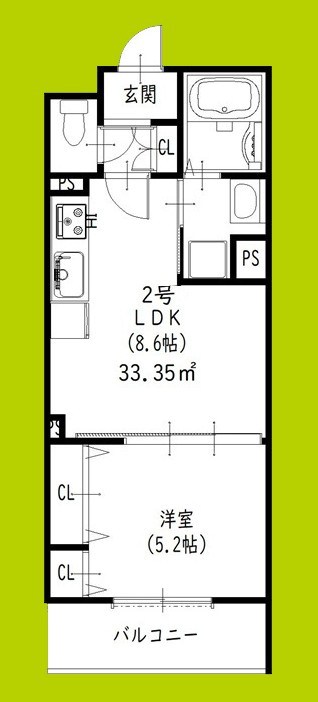 ピレーネ焼野 間取り