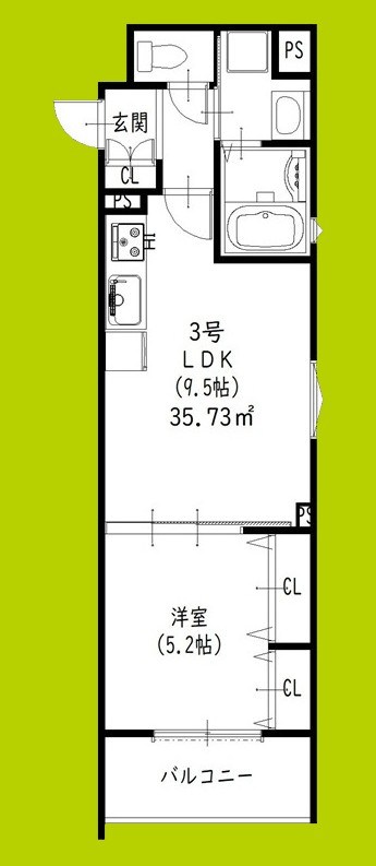 ピレーネ焼野 間取り