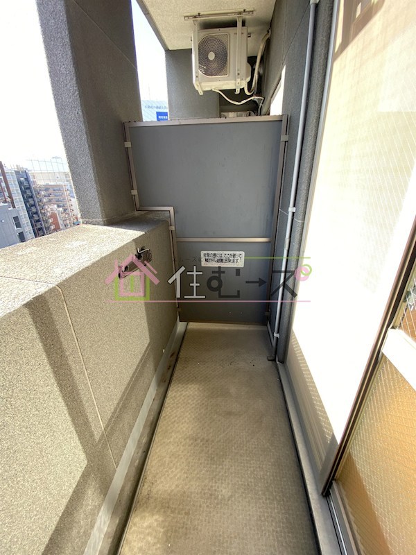 エステムコート大阪城前OBPリバーフロント ベランダ