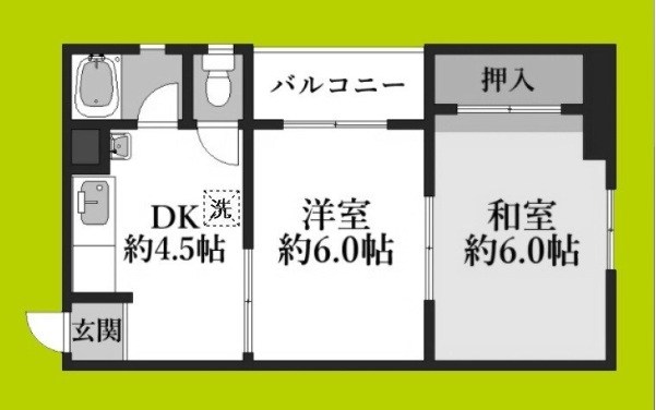 泉第2ハイツ 間取り