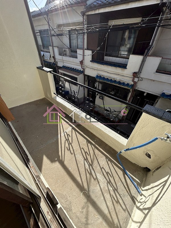 苅田９丁目貸家 ベランダ