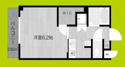 アビーコリーヌⅡ 間取り