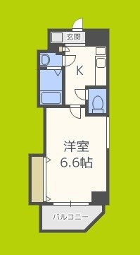 ラグゼ都島北Ⅰ 間取り