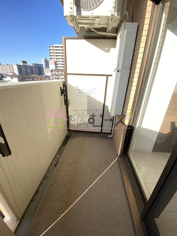 ラグゼ都島北Ⅰ ベランダ