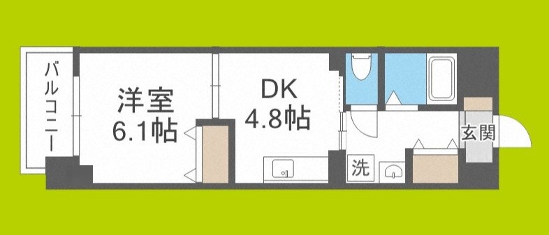 アフィニティ21 間取り