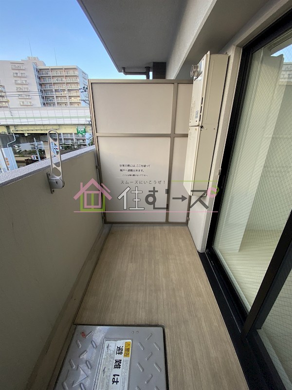 LaDouceur都島高倉町 ベランダ