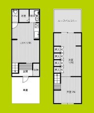 清水丘２丁目テラス 間取り