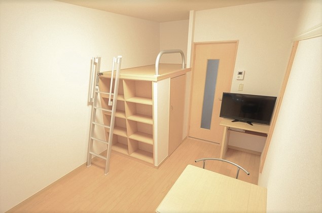 レオパレスフリージア ベッドルーム