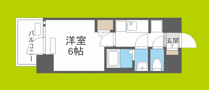 グランカリテ北梅田 間取り