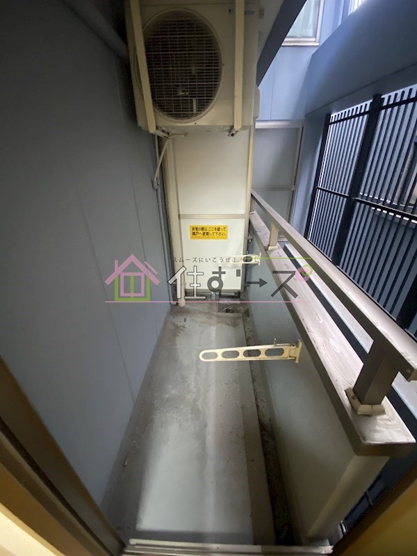 B-RISE新町 ベランダ