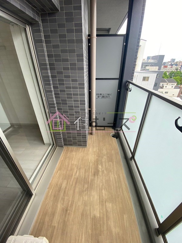 ファステート難波WESTパーク ベランダ