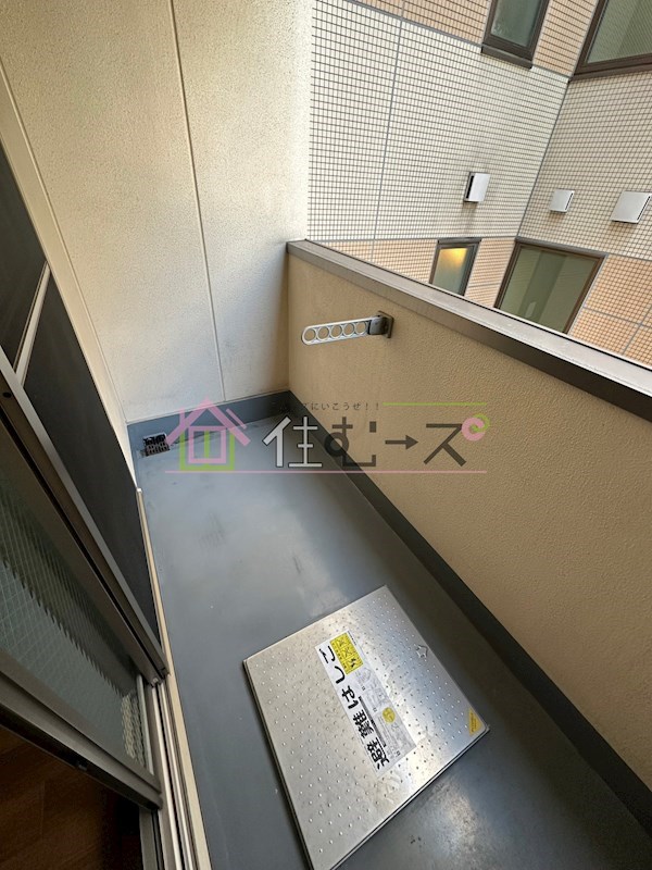 みおつくし江戸堀 ベランダ