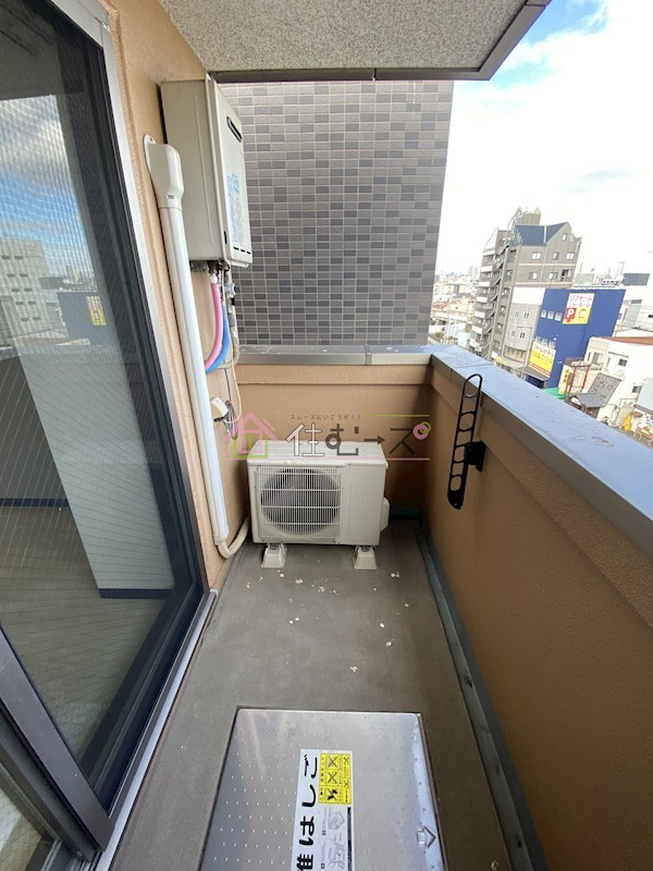 ハウスアイ杭全 ベランダ