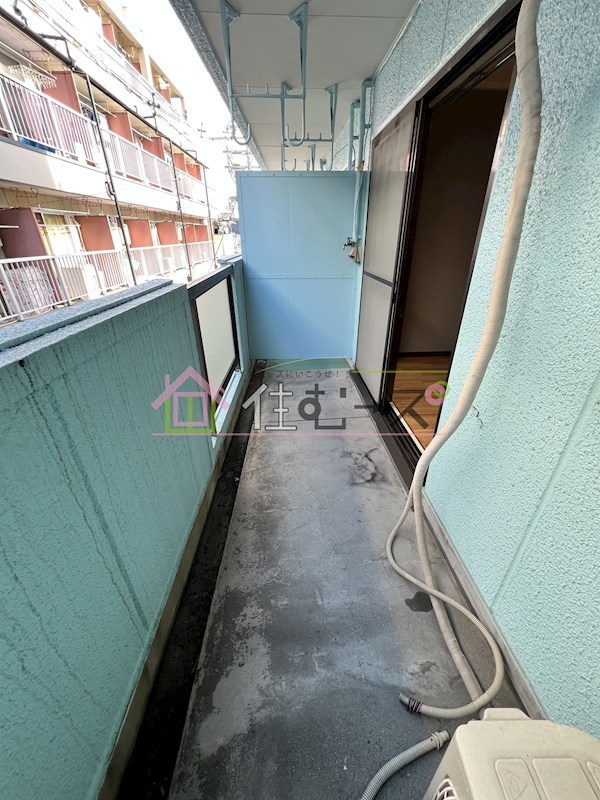 久野ハイツ ベランダ