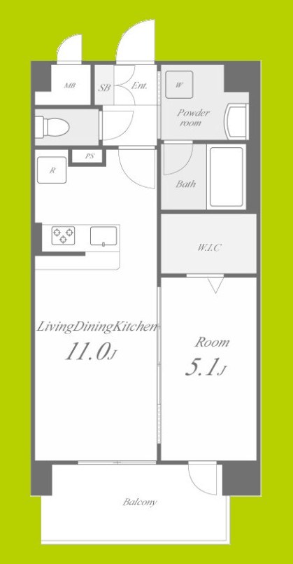 ラ・リヴィエール 間取り