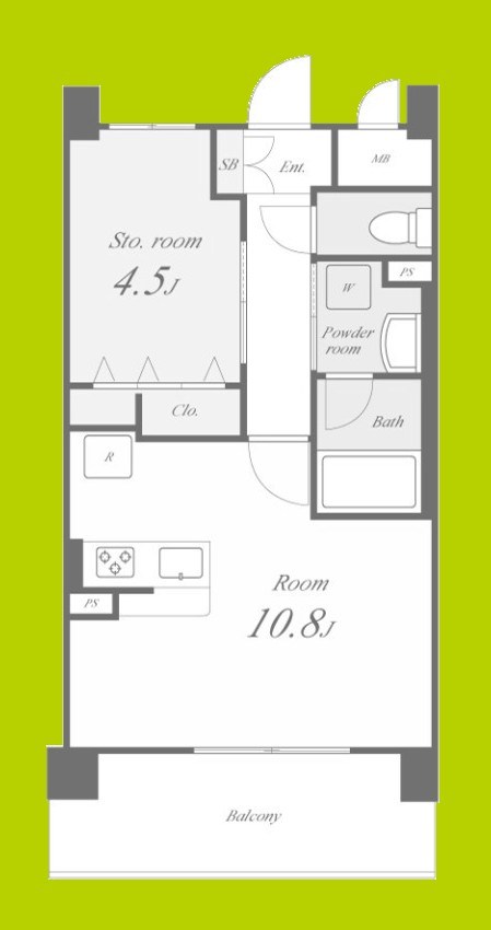 ラ・リヴィエール 間取り