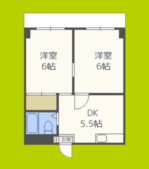 ラパンジール駒川 間取り