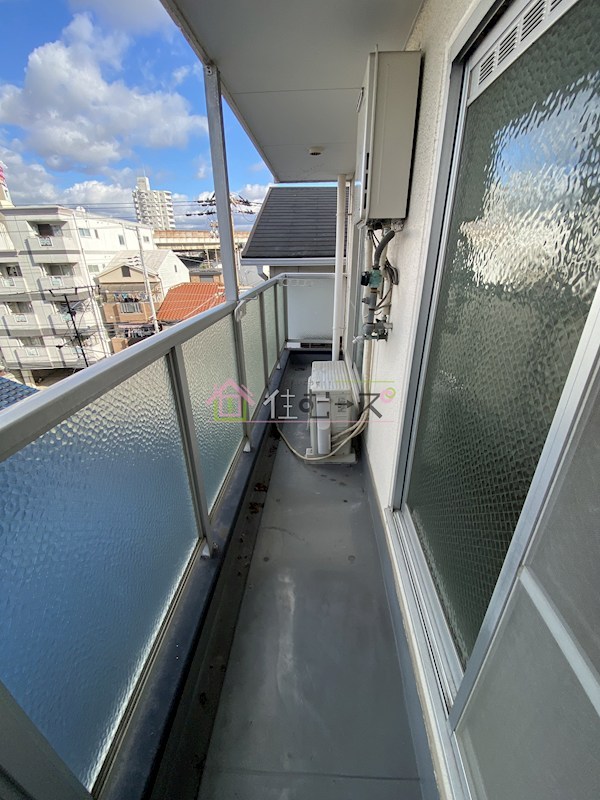 ラパンジール駒川 ベランダ