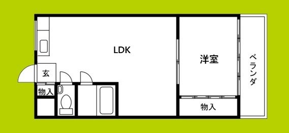 サンマンション新大阪 間取り図