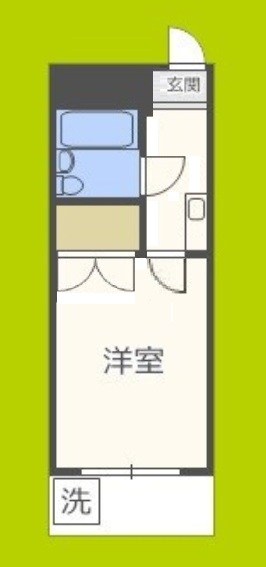 クローバー・メゾン公園南PartⅡ 間取り図