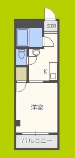 ビルシャナ長居 間取り