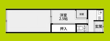 坂本文化Ⅱ 間取り