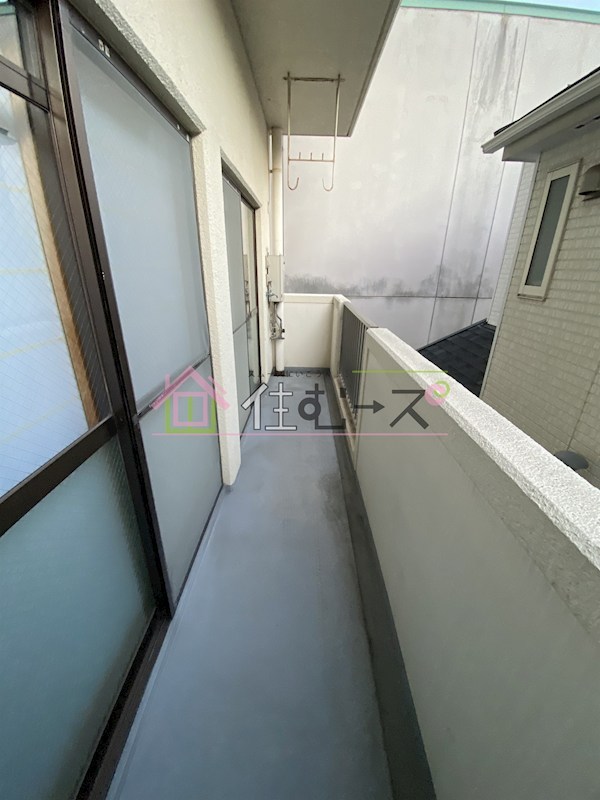 シャネルコーポ ベランダ