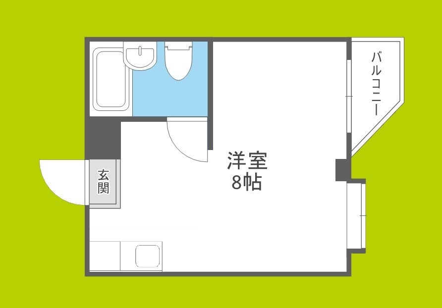 マーキュリー東住吉A棟 間取り
