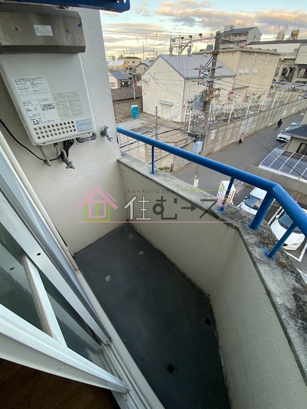 マーキュリー東住吉A棟 ベランダ