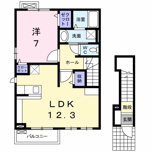 ヴェルデ　ブリッサⅠ 間取り
