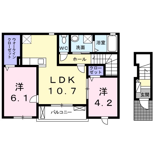 辻野タウンハイツ 間取り
