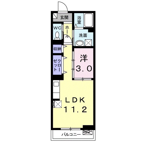 フランコリーヌ 間取り