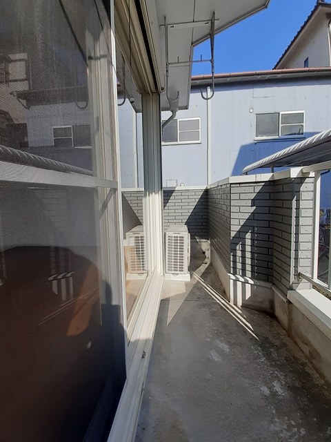 フレッシュアビテ北館 ベランダ