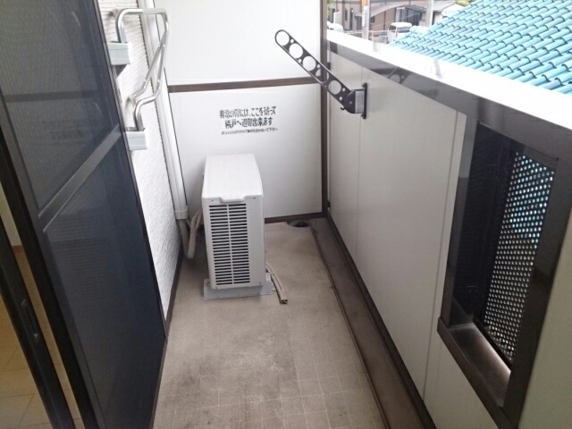 グラシアス ベランダ