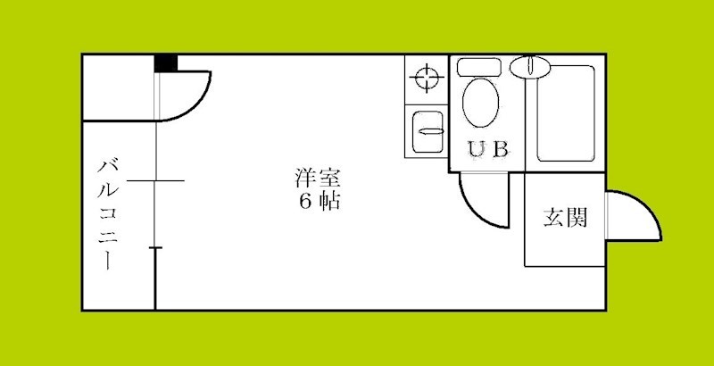 玉出タカハシマンション 間取り