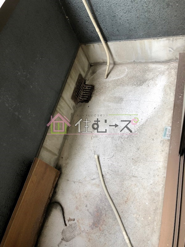 玉出タカハシマンション ベランダ