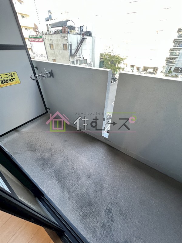 フォレスト西道頓堀 ベランダ