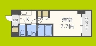 エスリード難波WEST 間取り