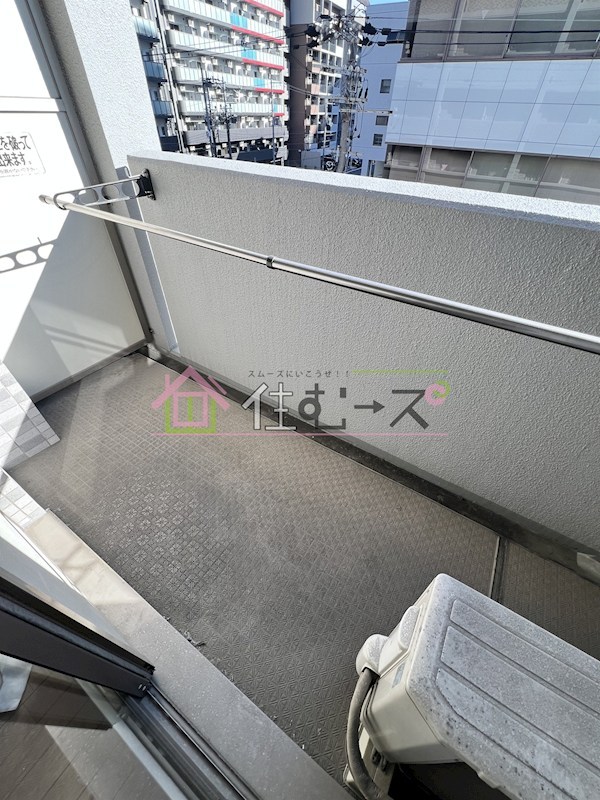 エスリード難波WEST ベランダ