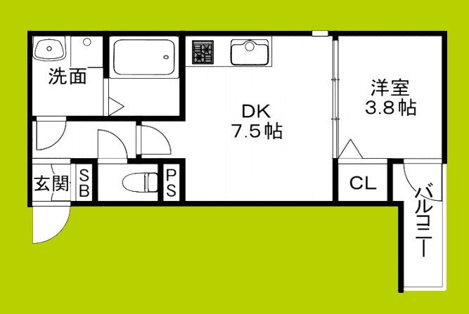 メゾンCOCO垂水 間取り