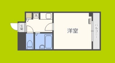 グランヴィ天王寺 間取り