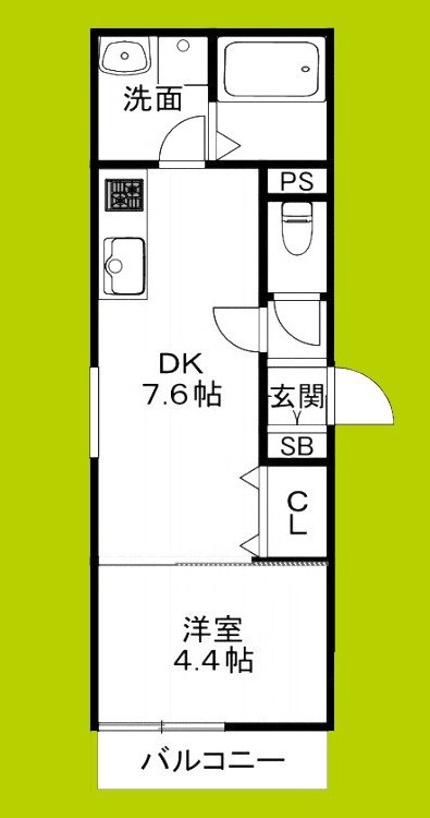 メゾンCOCO垂水 間取り
