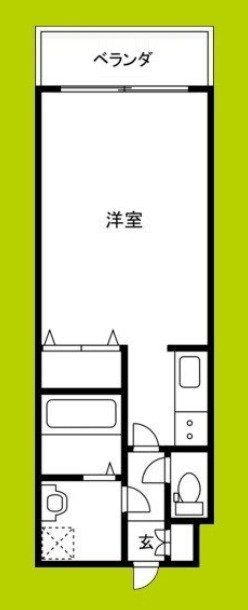 ブラン靭公園 間取り