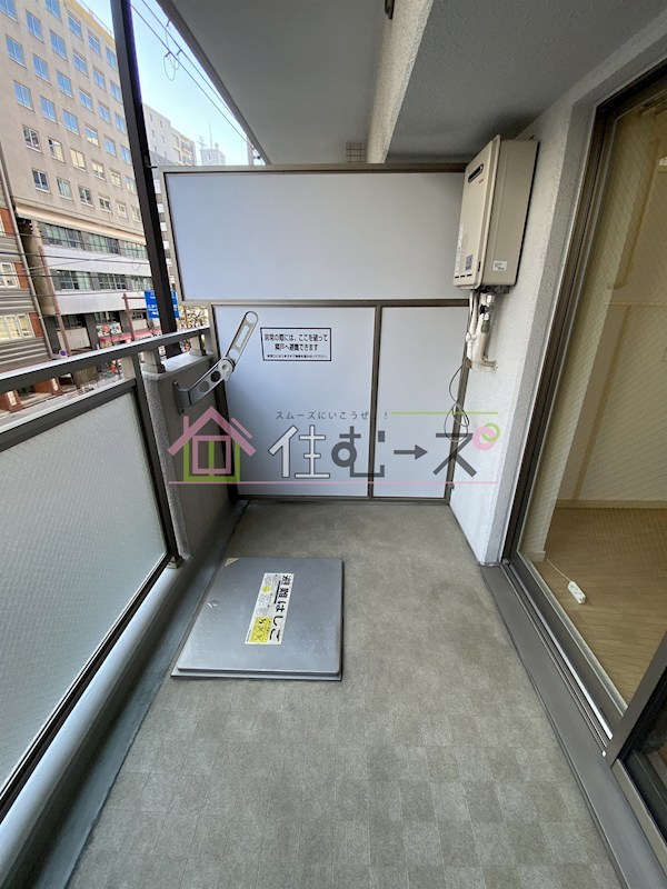 ブラン靭公園 ベランダ