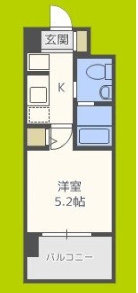 エスリード南堀江リバーサイド 間取り