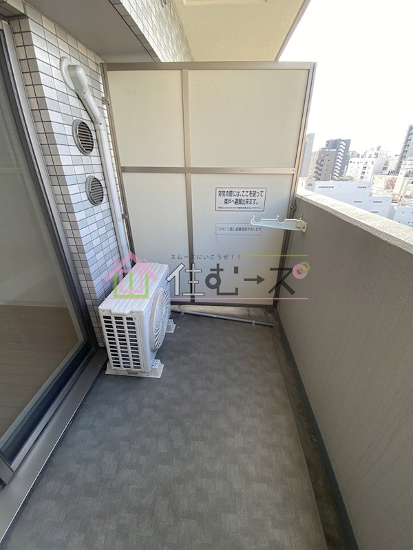 エスリード南堀江リバーサイド ベランダ