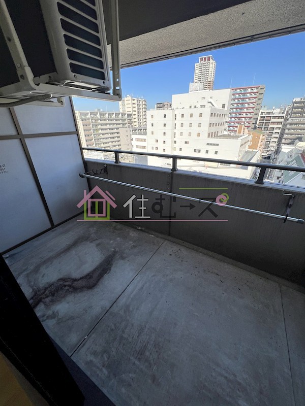 アブレスト桜川 ベランダ