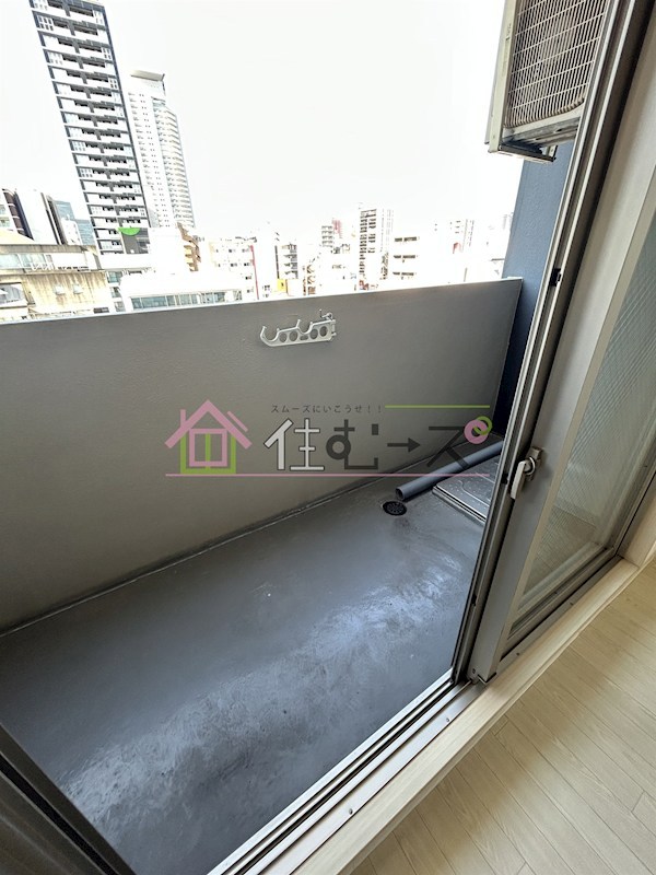 マロット天神橋 ベランダ