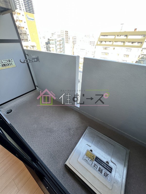 フォレスト西道頓堀 ベランダ